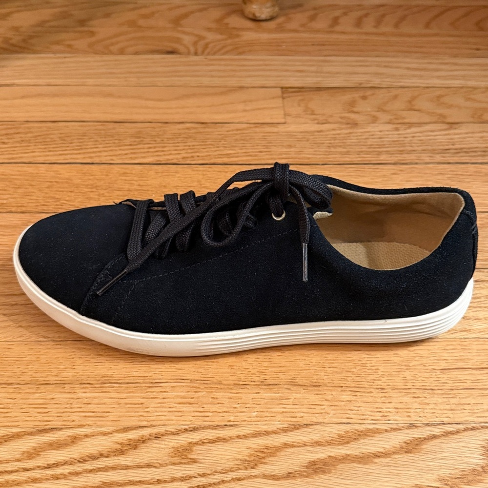 COLE HAAN Grand OS Black Suede 9.5 lace up - Picture 6 of 7